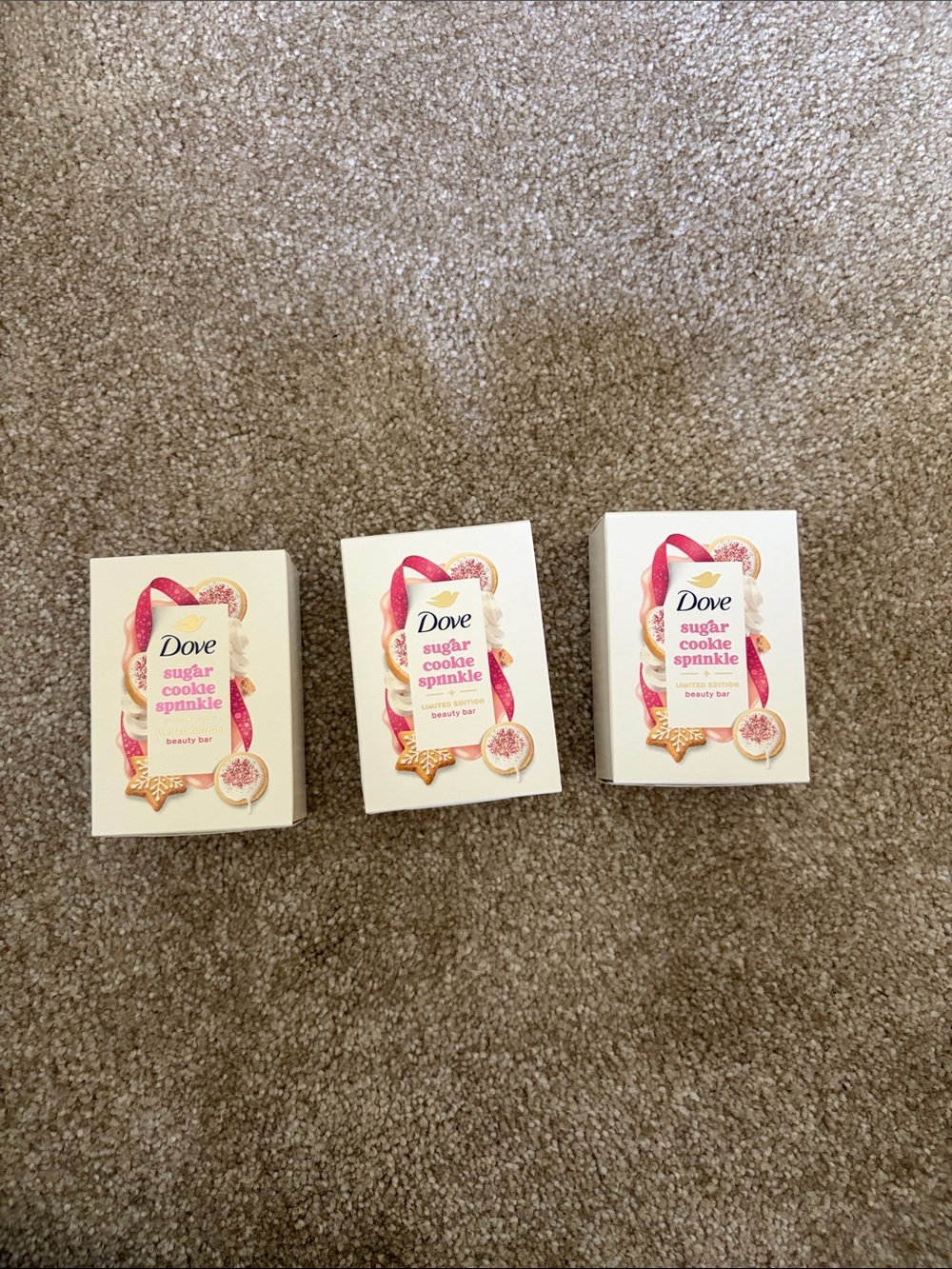 Dove Sugar Cookie Sprinkle Beauty Bar - Cream